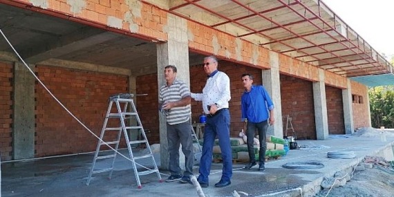 Çamyuva pazar yerinde sona geliniyor