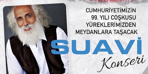 Çeşme’de Cumhuriyet coşkusu Suavi ile meydanlara taşacak