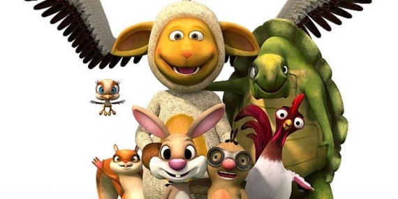 Çizgi film Kuzucuk Sahne Şovu ile Trump AVM’de