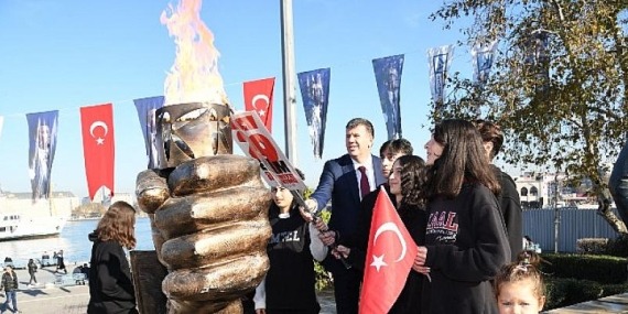 Cumhuriyet Meşalesi 29 Ekim’e Kadar Yanmaya Devam Edecek