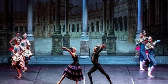 Don Kişot Balesi AKM’de Sanatseverlerle Buluştu