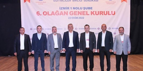 Eğitim-Bir-Sen İzmir 1 Nolu Şube 6. Olağan Genel Kurulu Yapıldı