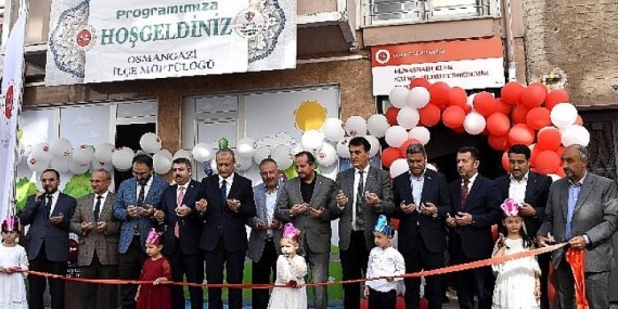 Elmasbahçeler Naime-Mehmet  Bozdemir Kur’an Kursu Açıldı