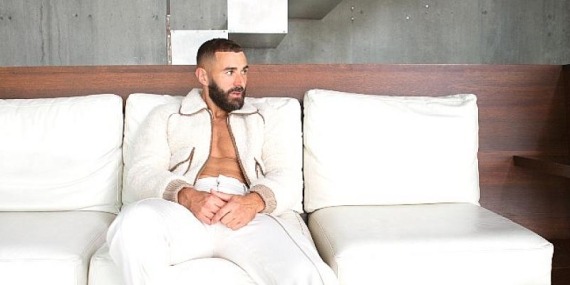 FENDI Faster Modelinin Yüzü Dünyaca ünlü Futbol Oyuncusu Karim Benzema Oldu