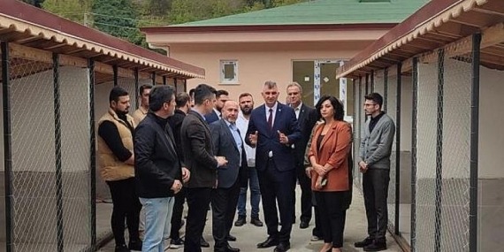 Gölcük’te Can dostlarının yeni yuvası tamamlanıyor