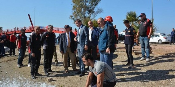 İzmir’de afet tatbikatı