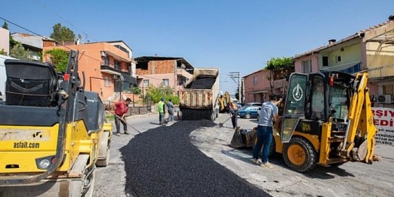 Karşıyaka Kendi Asfaltını Üretiyor
