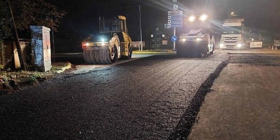 Kartepe Sarımeşe Şenlik Caddesi asfaltlandı