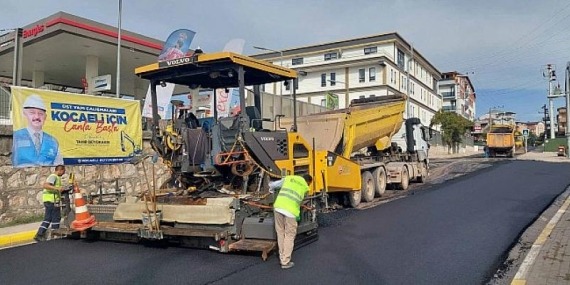 Körfez Abdülhamid Han Caddesi asfaltlandı