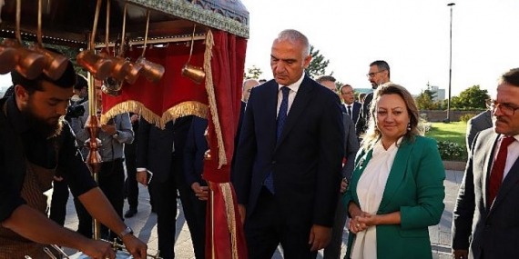 Kültür ve Turizm Bakanı Mehmet Nuri Ersoy Başkent Kültür Yolu Festivali’ne Katıldı