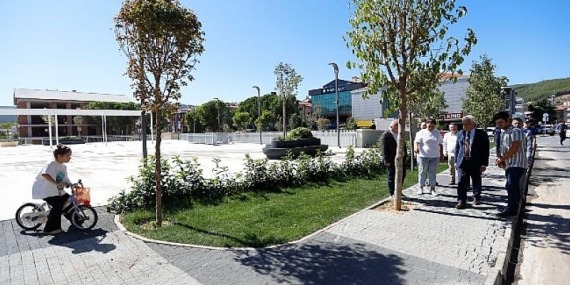 Menteşe Kent Meydanı Açılışa Hazırlanıyor