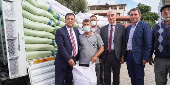 Milas Belediyesi’nden yüzde 50 Hibeli Buğday Tohumu Desteklemesi