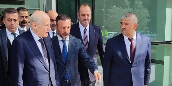 Milliyetçi Hareket Partisi Genel Başkanı Devlet Bahçeli İzmir’de