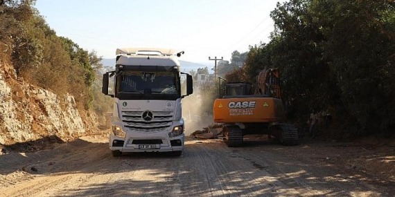 Muğla Mümtaz Ataman Caddesinde Yol ve Kaldırım Çalışmaları Başlıyor