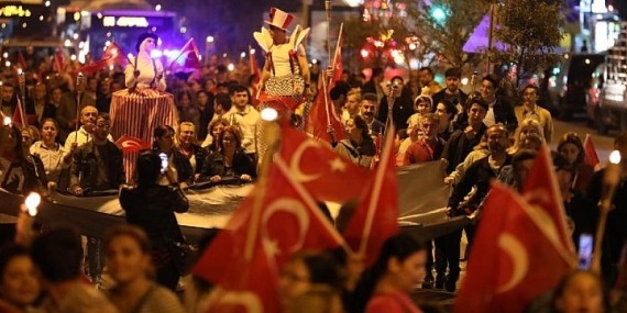 Narlıdere’de Cumhuriyet Coşkusu