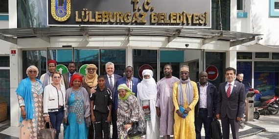 Nijer heyeti Lüleburgaz’daydı