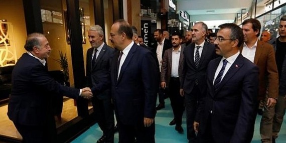 Protokolden Modef Expo’ya Ziyaret