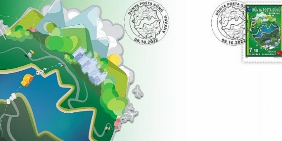 PTT’den Dünya Posta Günü Konulu Anma Pulu ve İlkgün Zarfı