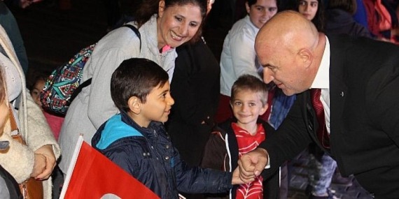 Saray’da 29 Ekim coşkusu