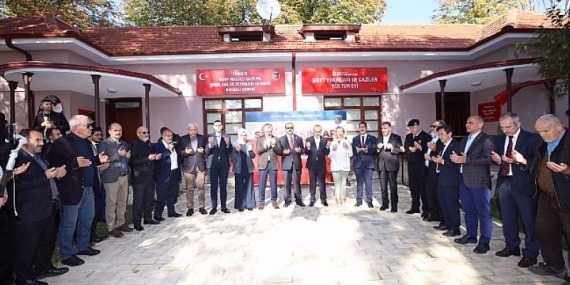 Şehit Yakınları ve Gazi Kültür Evi Hizmet Binası törenle açıldı