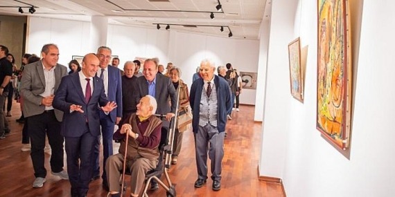 Şövaleden Tuvale Akan Yüzler sergisi AASSM’de açıldı