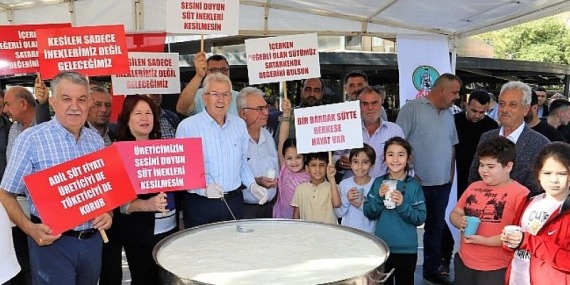 Sütün başkenti Ödemiş’ten çağrı var: İçerken değerli olan sütümüz satarken de değerini bulsun. İneklerimiz kesilmesin
