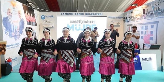 Tam Bana Göre Festival’de Canik Belediyesi’ne Yoğun İlgi