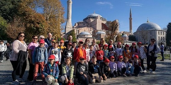 Tepe Savunma ve Güvenlik TEGV’li çocuklarla İstanbul’un tarihi yerlerini gezdi