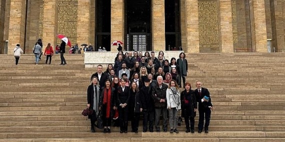 TÜHİD Heyeti 50. Yılında Anıtkabir Ziyareti Gerçekleştirdi
