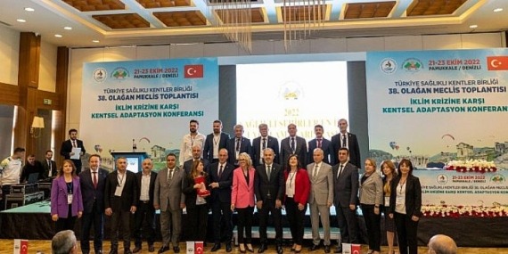 Türkiye Sağlıklı Kentler Birliği’nden İZSU’ya Sağlıklı Çevre Ödülü