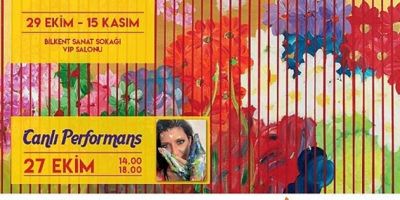 Ünlü Sanatçı Angelika Angelidis Bilkent Center’da