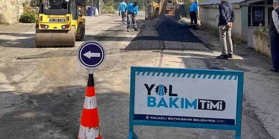 Yol Bakım Timi, canla başla çalışıyor