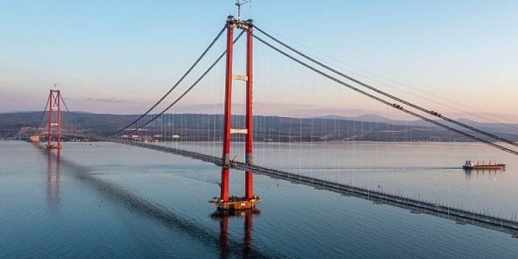 1915Çanakkale Köprüsü Yapım Metodolojisi Alanında Yılın En Başarılı Projesi Seçildi