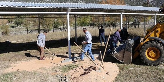 Antalya Büyükşehir İbradı’nın eksiklerini gideriyor