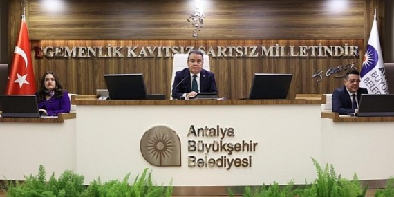 Antalya Büyükşehir Meclisi’nden teröre ortak tepki