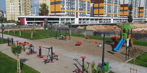 Antalya Büyükşehir’den Güneş Mahallesi’ne yeni park