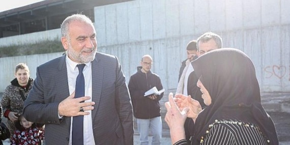 Başkan İbrahim Sandıkçı, İlçemiz için var gücümüzle çalışmaya devam ediyoruz