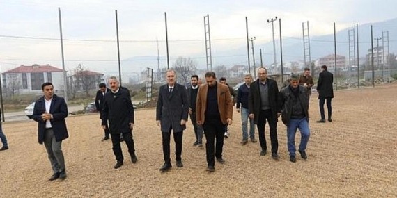 Başkan Taban’dan Yeni Saha Müjdesi