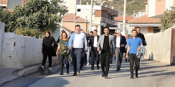 Bayraklı’ya bir ayda 500 ton asfalt