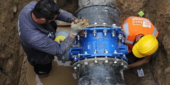 Darıca’da Dört Koldan İçme Suyu Bağlantı Çalışması