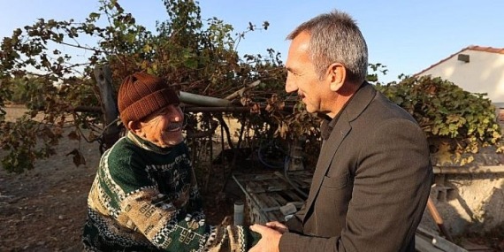 Dayanç istekleri dinliyor, sorunları yerinde tespit ediyor