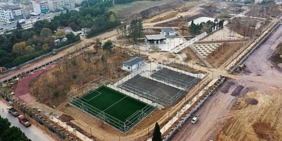 Derince Sağlıklı Yaşam Parkı’nda dur durak yok