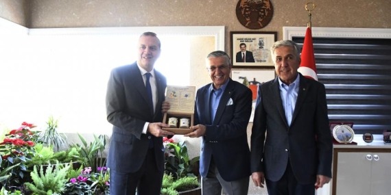 DTO heyeti Kemer Belediyesi’nde