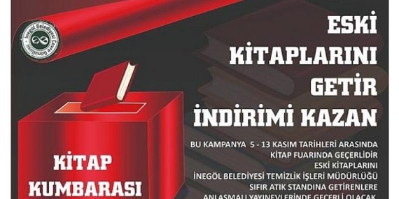 Eski Kitabını Getir, İndirim Kuponu Kazan