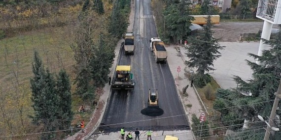 Gebze Dicle Caddesi’nde üstyapı çalışmaları tamamlandı