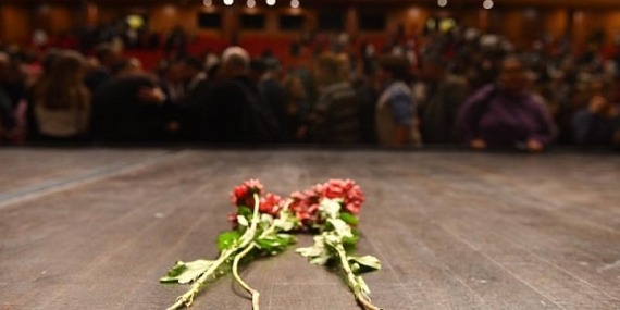 Hayatını kaybeden tiyatrocular unutulmadı