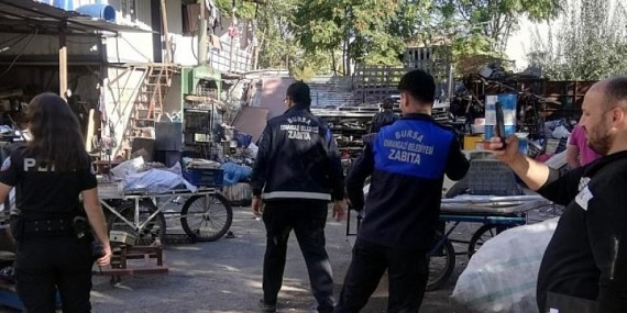 Hurdacılara çalıntı mazgal denetimi