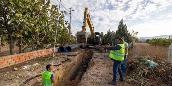 İZSU’dan Urla’da yağmur suyu harekâtı
