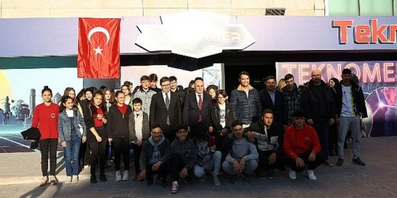 Kalecikten Geldiler TEKNOMER’i Gezdiler
