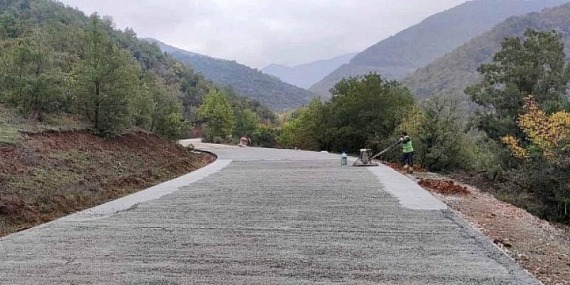 Karamürsel Avcıköy – Tahtalı – Fulacık arasına beton yol